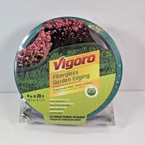 Vigoro Landscape Edging Flexible Fiberglass Sustainable Non-Corrosive 20 ft. L